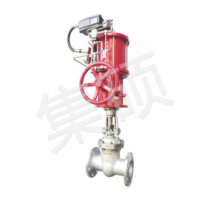 气动法兰闸阀带手动（调节型）